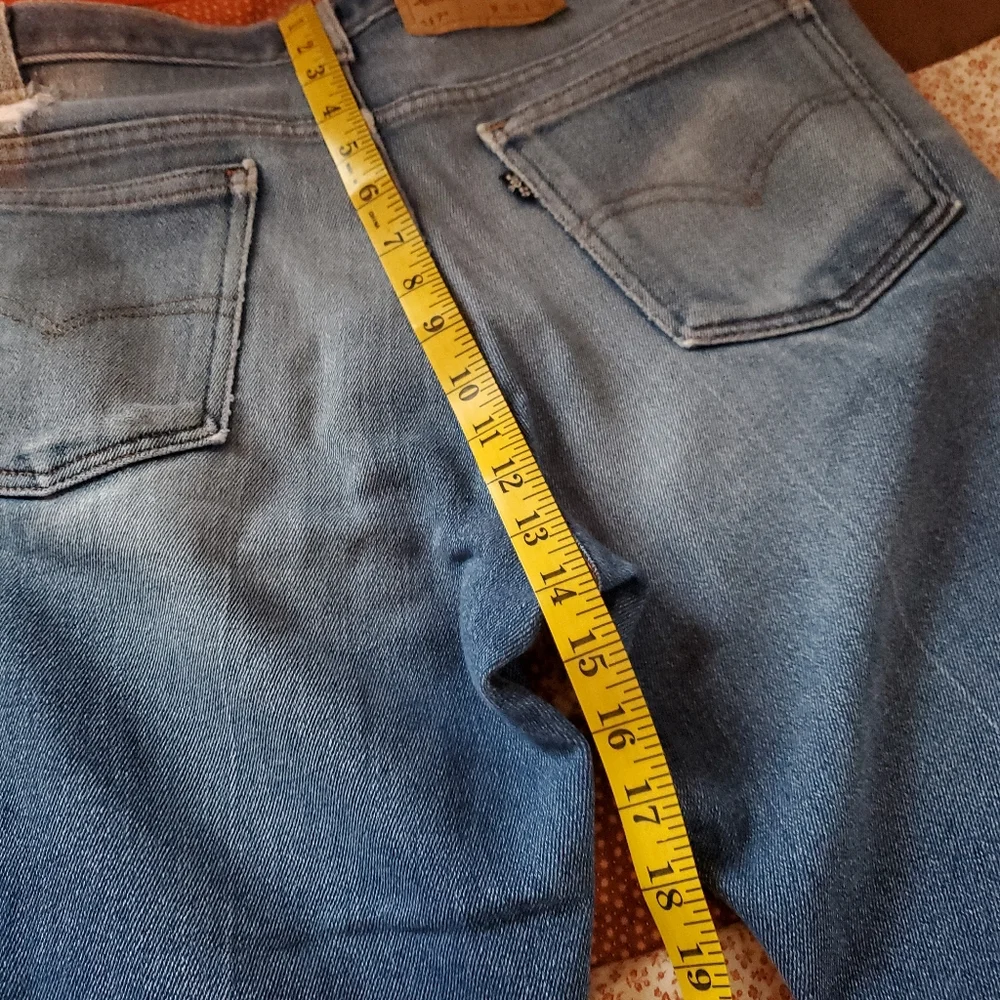 Levi's. Vintage 1970's Black Tab. 517 Boot Cut Flare Men's 36x30. USA made. GVC - Picture 10 of 15